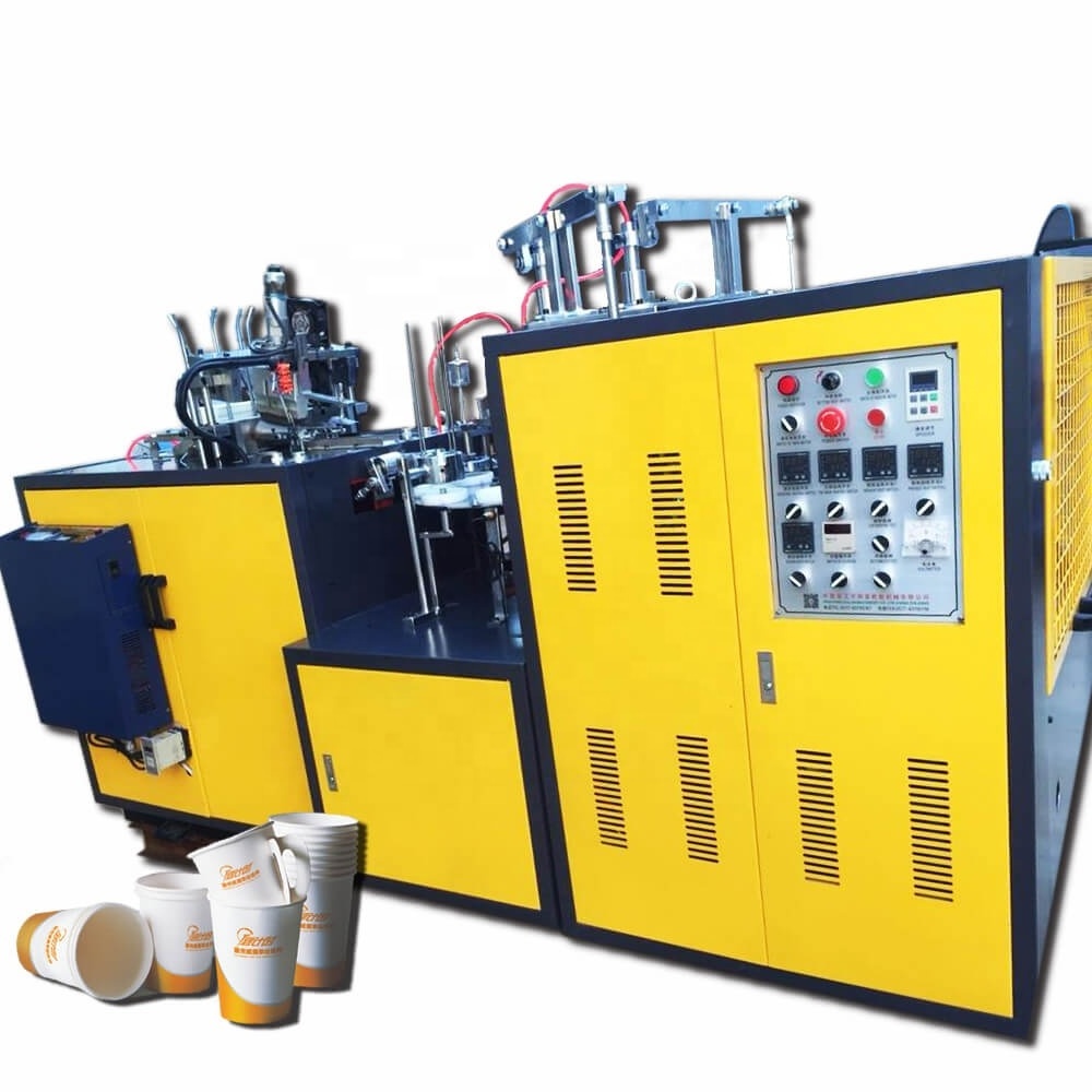 China manufacturer cheap price high speed ultrasonic paper cup making machine