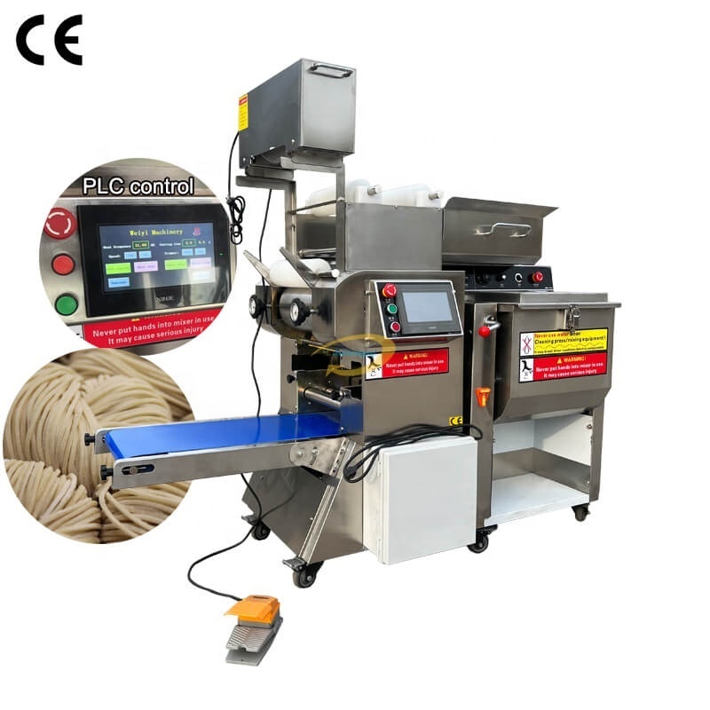 Fresh noodle making machine automatic 80kg/h noodle making machine ramen noodle making machine comersall