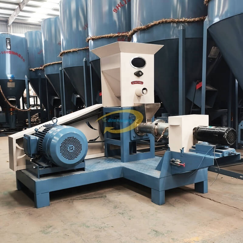 Full Automatic Floating Fish Feed Pellet Mill Making Extruder Machine Prices cat dog fish pet food processing machines