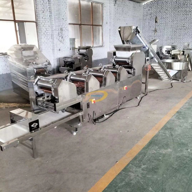 Industrial Automatic Malaysia Dry Noodles Maker Commercial Fresh Noodle Making Machine Maker Price of Noodle Processing Machine