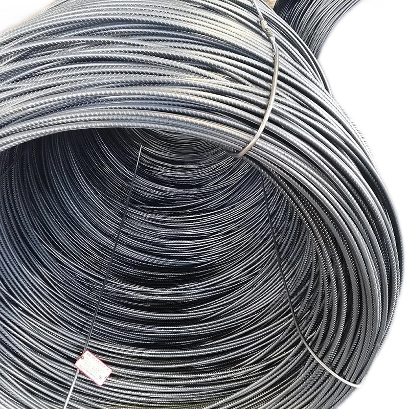 HRB400E Hot Rolled Ribbed Coil 8mm Deformed Rebar for Building Concrete