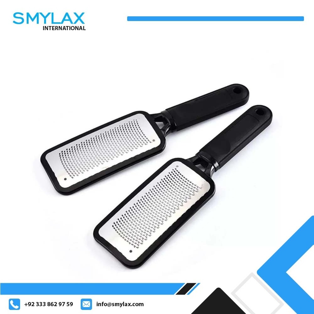 Bulk Professional Double-Side Foot File Heel Grater For The Feet Pedicure Rasp Remover Metal Scrub Manicure Nail Tools