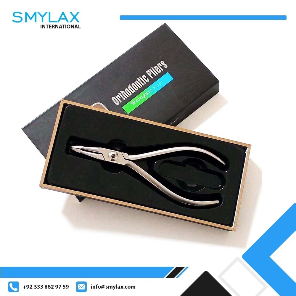 1pc Orthodontic Weingart Plier Stable Clamping of Ortho Archwires and End Bending Dental Cutting Forceps