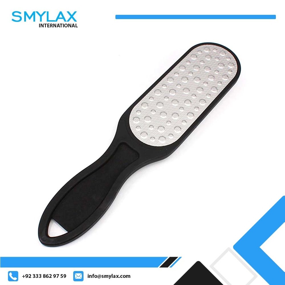 Stainless Steel Foot File Heel Grater For The Feet Pedicure Rasp Remover Luxury Scrub Manicure Nail Tools