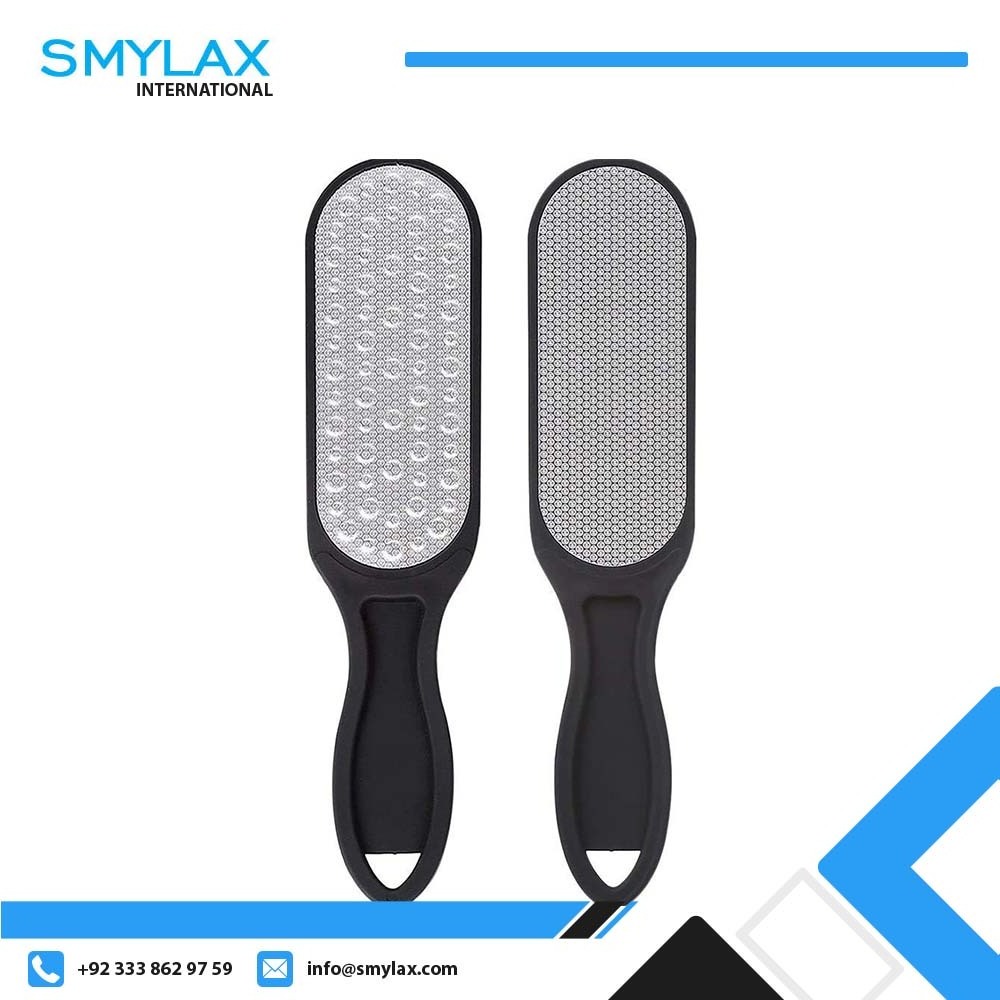 Stainless Steel Foot File Heel Grater For The Feet Pedicure Rasp Remover Luxury Scrub Manicure Nail Tools