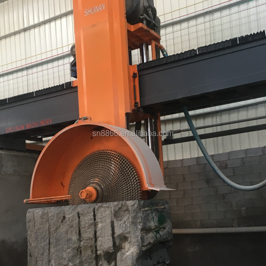 SHUINAN Good Quality 7500MM Beam 2500MM Granite Bridge  Block Cutter