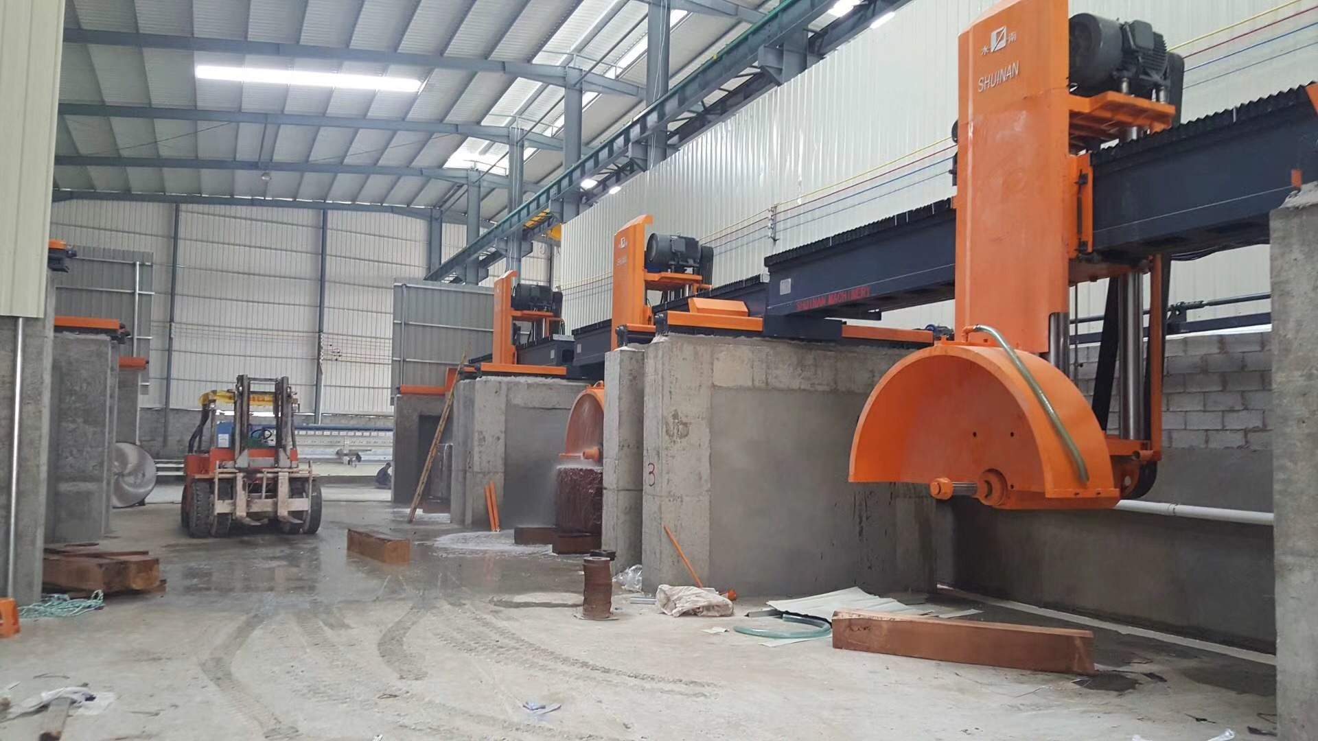 SHUINAN Good Quality 7500MM Beam 2500MM Granite Bridge  Block Cutter