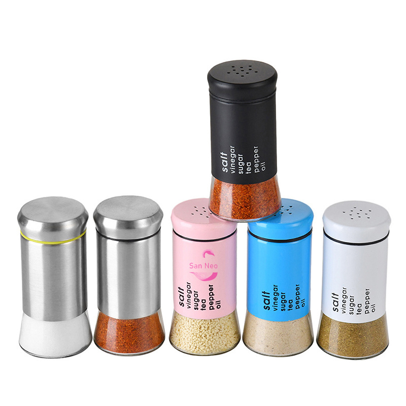 Supply Low Price Bottles Glass Spice Jars Kitchen Accessories Spice Container Jars For Spices