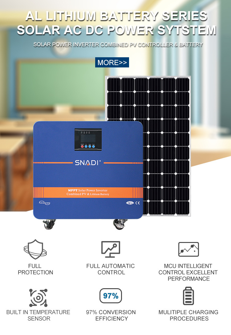 Complete Solar Generator 5kw Off Grid Commercial Solar Energy System ...