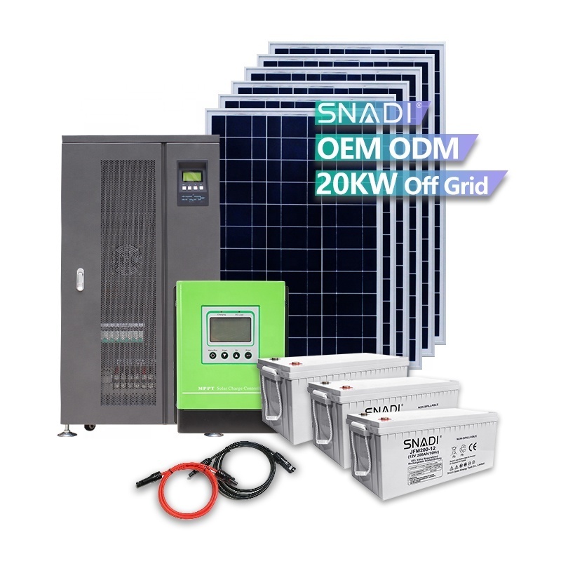 10KW 30KW 50KW Off-Grid Solar Power System/Home Solar Panel Kit 3000W 5000W 10KW Sun Battery