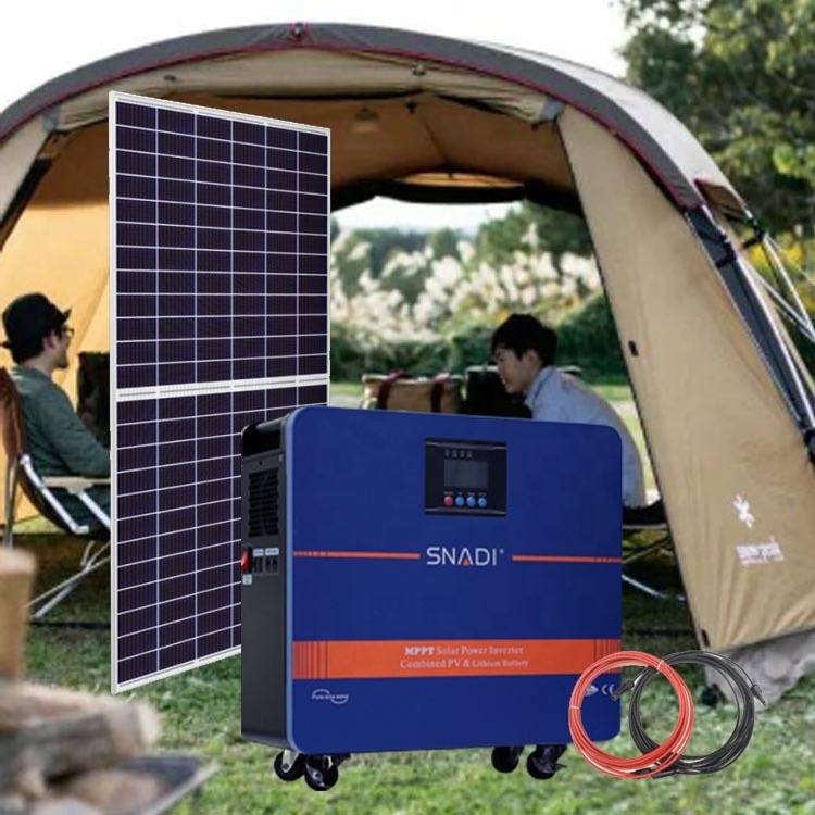 2000w 6000w 3000w 5000w 4000w Home Solar Generator 1Kw 2Kw sola kit 1500W 5Kw 3Kw Portable Solar Generator 220v 240v