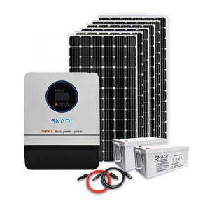 Residential Solar Energy System Hybrid Power Systems Smart 1KW 5KW 10KW Off Grid Solar Panel System For Home Energy Storge