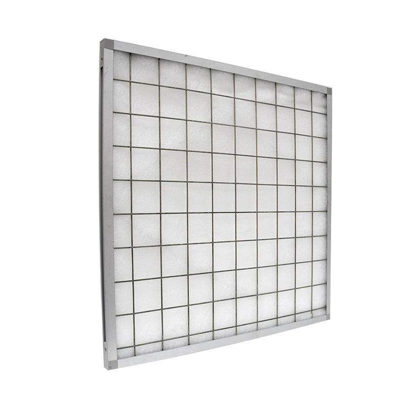 Wholesale Custom Industrial Washable Primary Galvanized Wire Mesh Support Pleated Panel Replaceable G4 F5 AHU Pre Air Filter