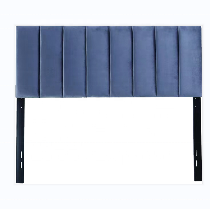 Snail Wholesale Strong Quality Upholstered Double Size Fabric Plywood Modern Style Hotel Bed Headboard