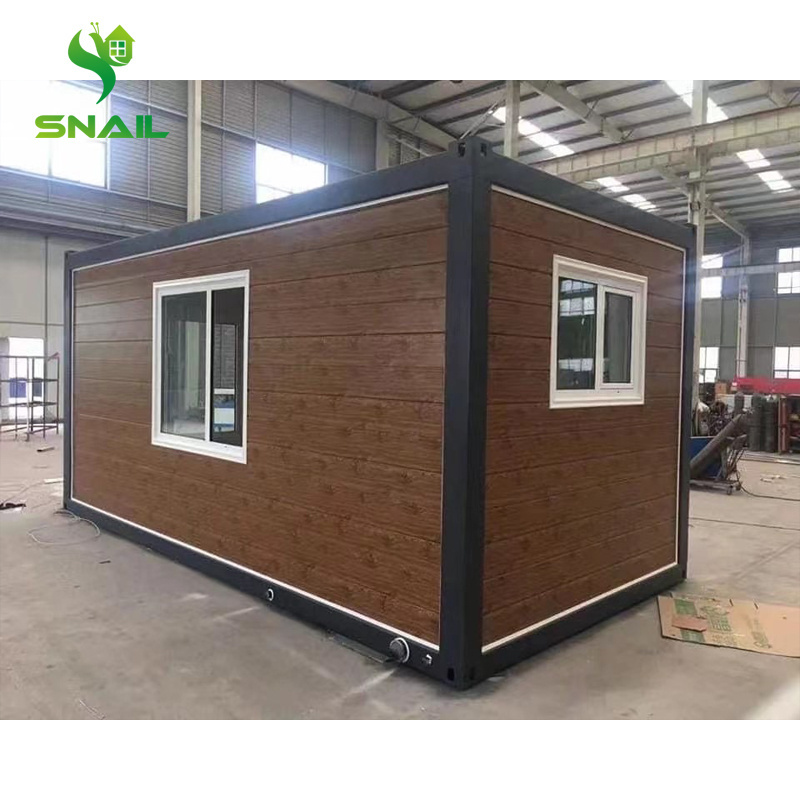 Snail Philippines Malaysia hot sale prefabricated 20ft flat packed detachable container house unit for office living house