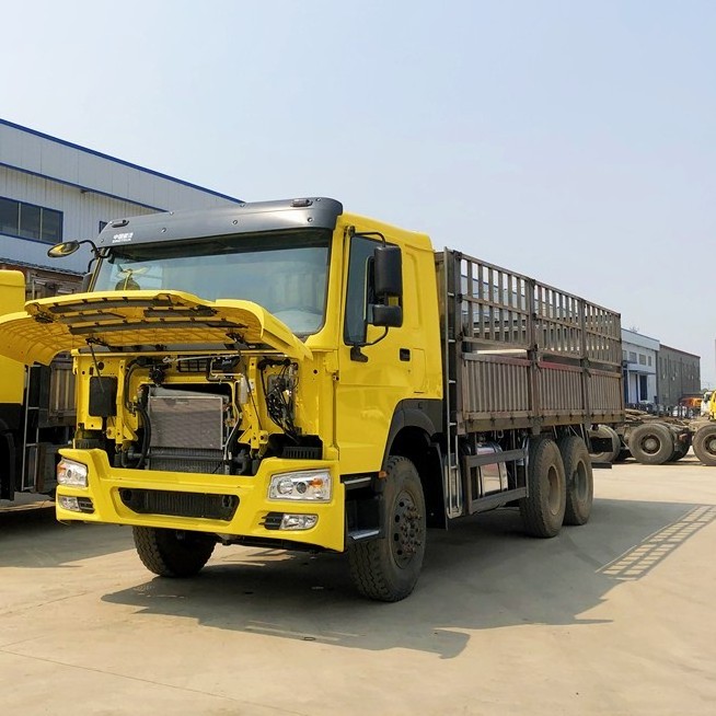 second hand howo  6*4  china commercial heavy low price Cargo Truck