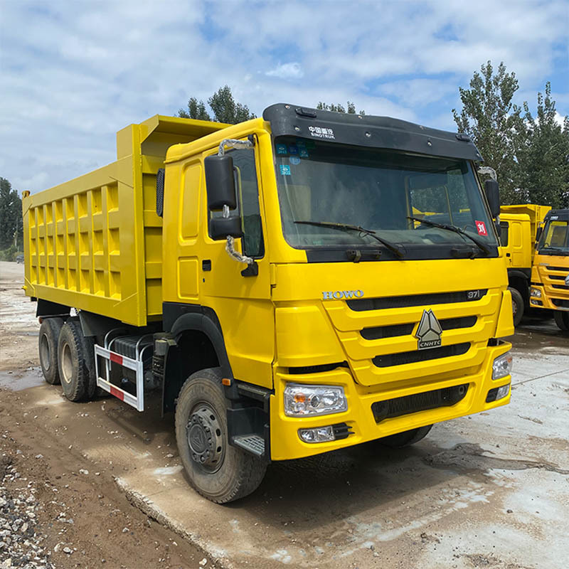 Hot sale cheap Sinotruk 6x4 second hand dump trucks HOWO used low-fuel-consumption tipper truck for export