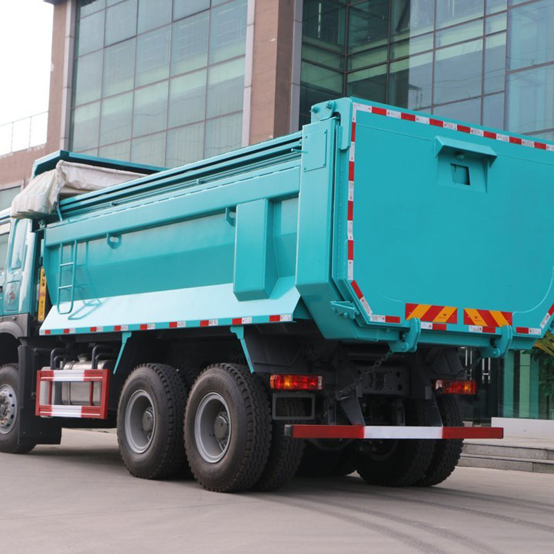 High quality new and used Sinotruk HOWO 6x4 second hand dump trucks load 50 ton tipper truck for sale