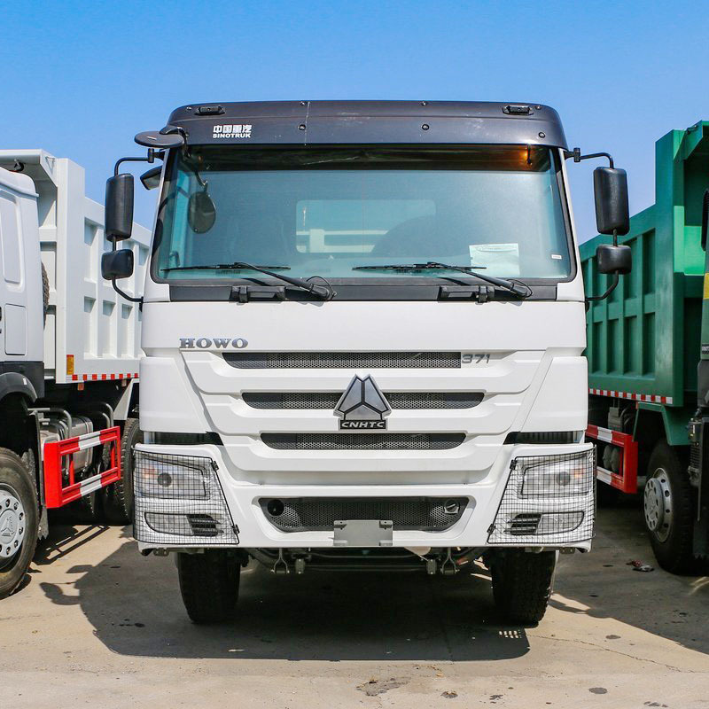 High quality new and used Sinotruk HOWO 6x4 second hand dump trucks load 50 ton tipper truck for sale