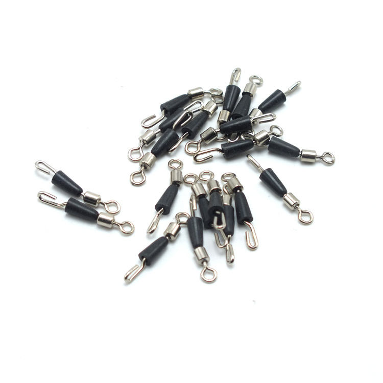 Express Line Swivel Fishing Line Clip Fast Link Quick Change Fishing Rolling Swivels Connector For Carp Fishing Accessories