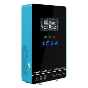 4.5KW Hybrid Solar Inverter 24VDC to 220VAC with 24V 150A MPPT Solar Charger Controller Smart Solar Home system