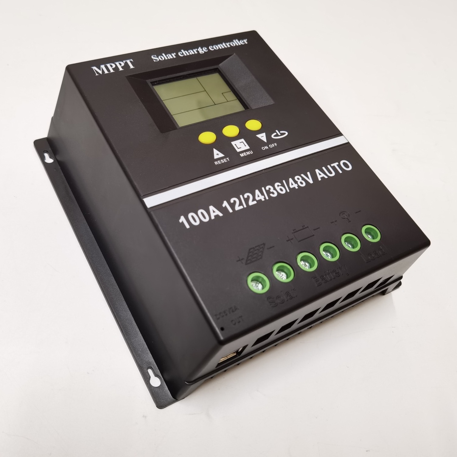 Factory Solar Charge Controller USB Manual 12V 24V 36V 48V DC 100A/80A/60A Solar Controller