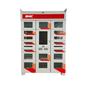 SNBC BLM-ST300 Grid vending locker locker Vending Machine with Transparent Door for Community Residential