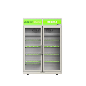 SNBC Frozen Water Vending Machine Smart Fridge Frozen Display Locker for Retail