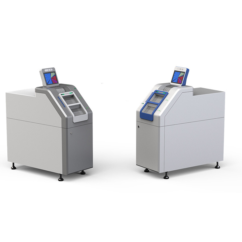 SNBC TCR-1100 bank financial cash recycler atm counterfeit money machine bill counter table