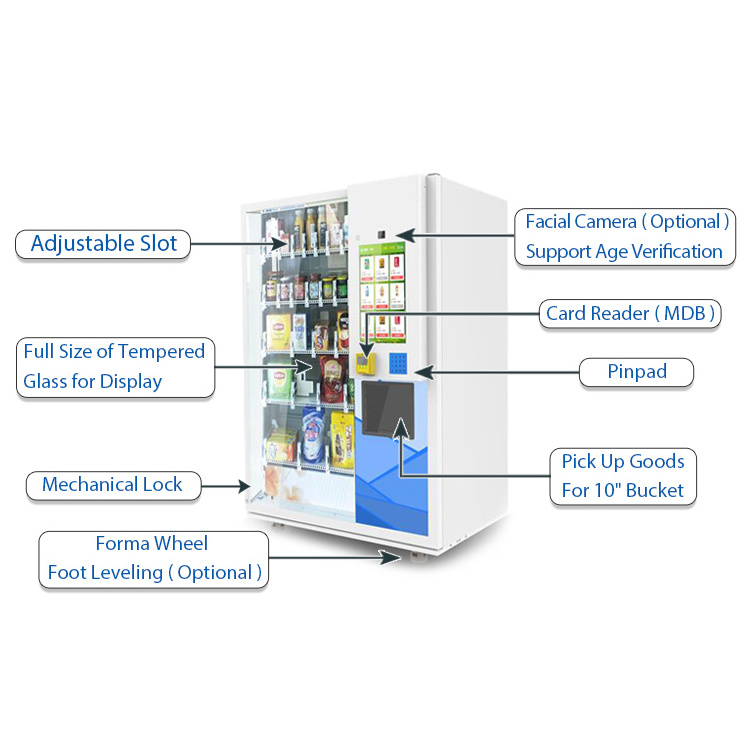 SNBC BVM-RI260 Cotton Combo Vending Machine Mini Mobile Phone Charger Coffee Vending Machine  Electronics