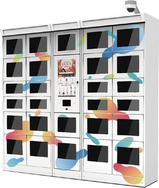 SNBC  BLVM-ST1000  Smart Locker Pizza Vending Machine Toy Vending Machine with Transparent Door