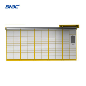 SNBC Letter Box Mailbox Storage Stainless Steel Cabinet Intelligent Parcel Locker