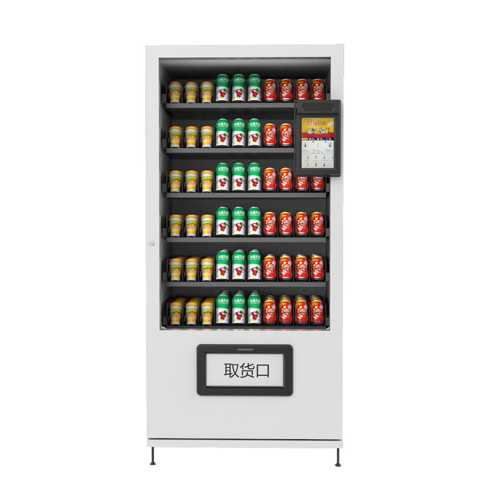 SNBC Custom logo LED light beverage snack bottle adult toy automatic Spiral Combo vending machine