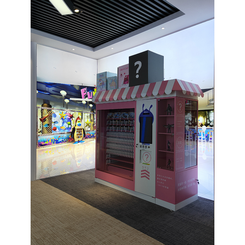 SNBC Video booth refrigerated Modern vending toy machines vending machine for hair pink