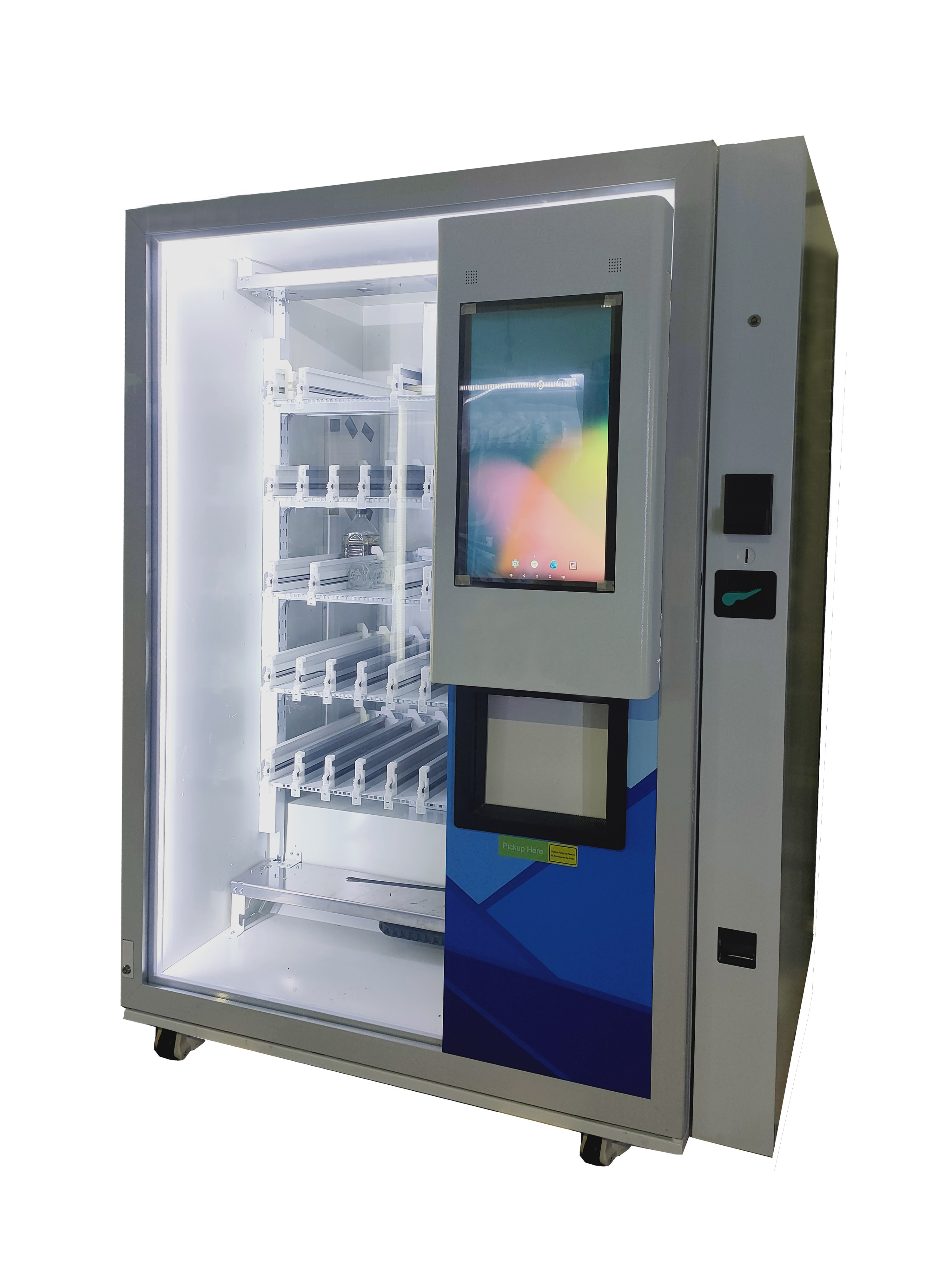 SNBC BVM-RI261 Soft Toy Vending Machines Automatic Pizza Vending Machine with Ads  Display Screen