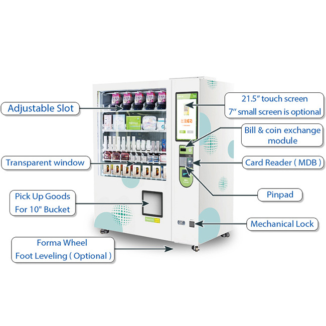 SNBC BVM-RI211 Pizza Vending Machine Part Clothes Cashless Coffee Vending Machine