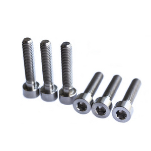 Factory wholesale DIN912 titanium allen bolt GR5 Ti Hexagon Socket Head Cap Screw M3 M4 M5 M6 M8 M10 M12 M14 M16