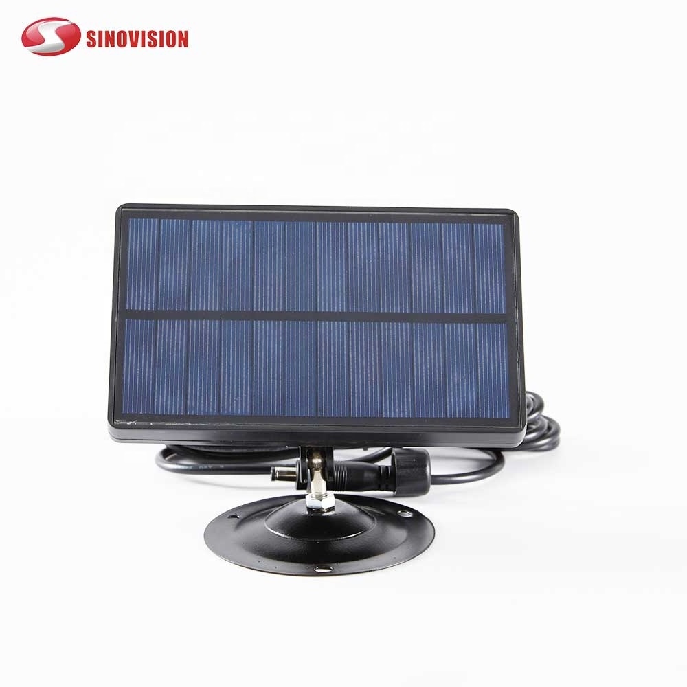 Hot Lithium Battery Mount Bracket Kit DC5V DC6V 12V Waterproof Built-in 2600mAh Battery Solar Panel for Hunting Camera