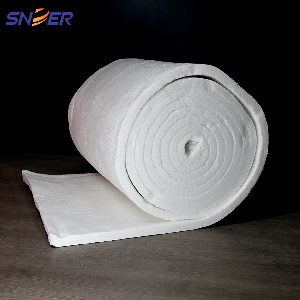 1260 Ceramic Fiber Blanket High Temperature Kiln Insulation Blankets Refractory Ceramic Fiber Wool For Furnace