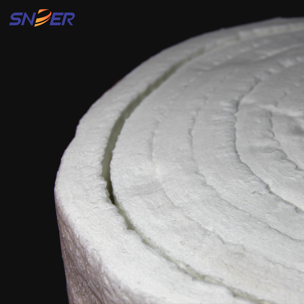 1260 Ceramic Fiber Blanket High Temperature Kiln Insulation Blankets Refractory Ceramic Fiber Wool For Furnace