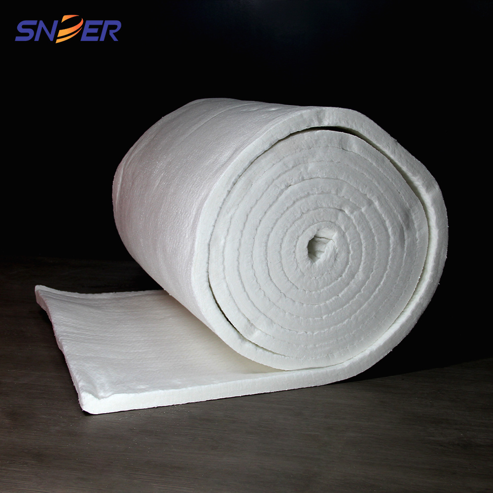 1260 Ceramic Fiber Blanket High Temperature Kiln Insulation Blankets Refractory Ceramic Fiber Wool For Furnace