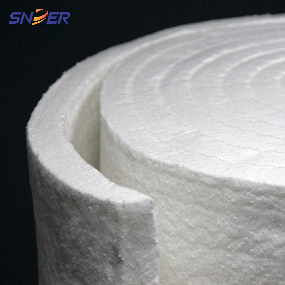 1260 Ceramic Fiber Blanket High Temperature Kiln Insulation Blankets Refractory Ceramic Fiber Wool For Furnace