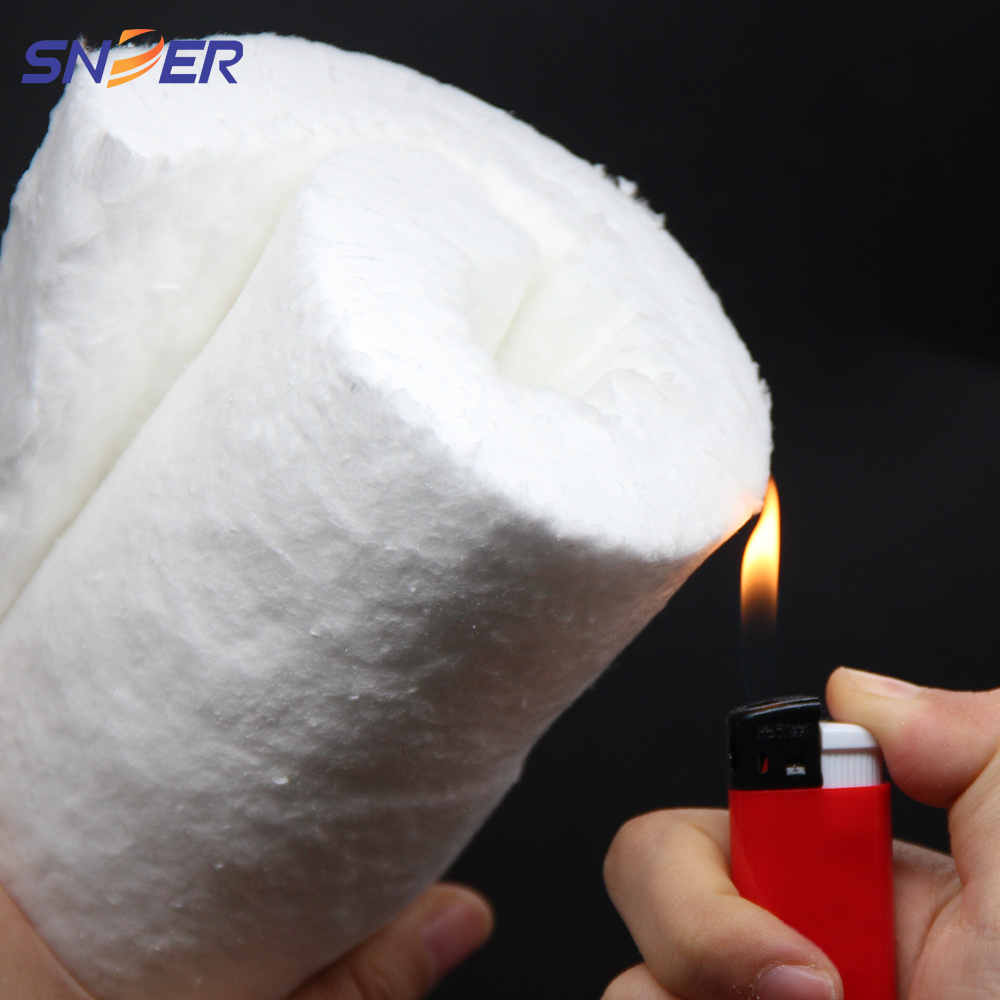 1260 Ceramic Fiber Blanket High Temperature Kiln Insulation Blankets Refractory Ceramic Fiber Wool For Furnace