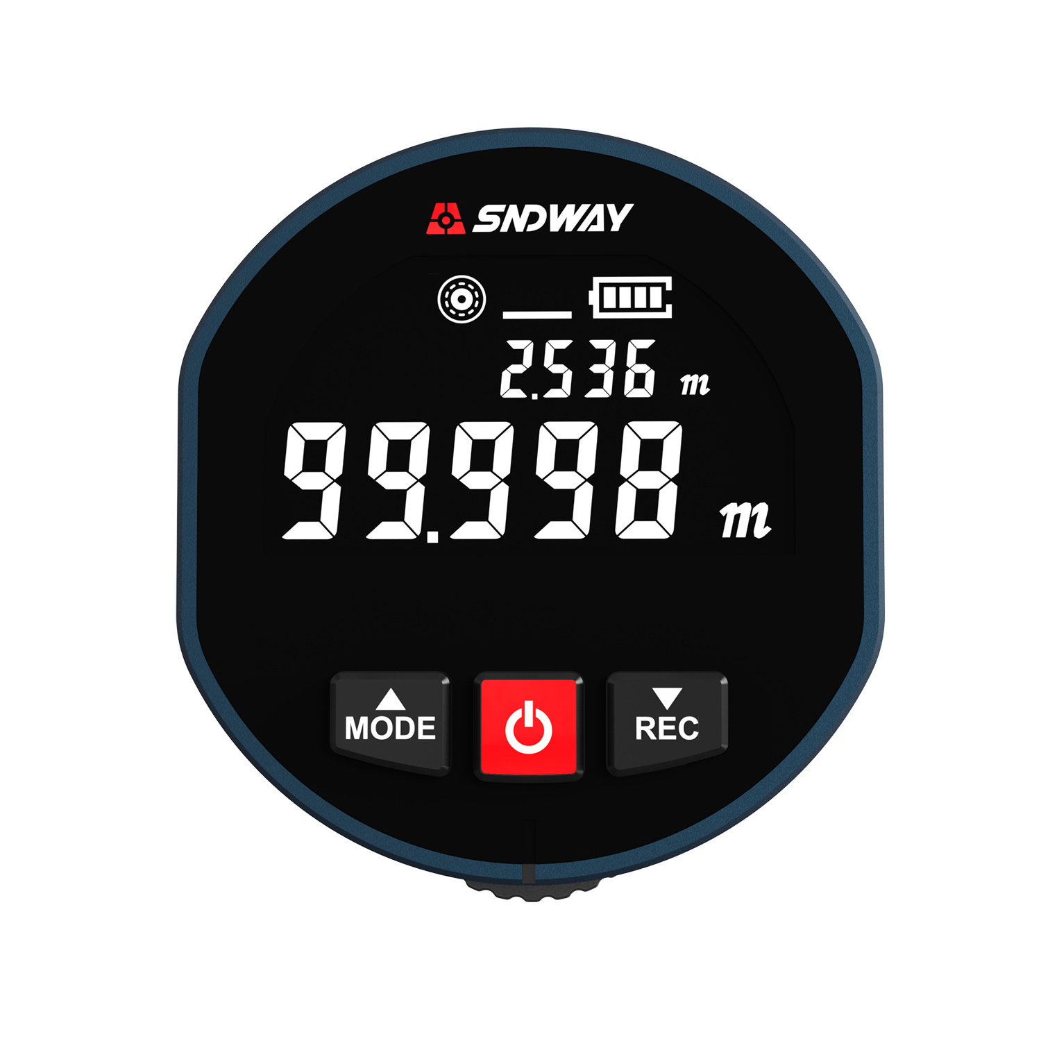 Sndway customised laser measure Spot Digital Display Roller laser height measurement Roller Laser Measure Distance Meter