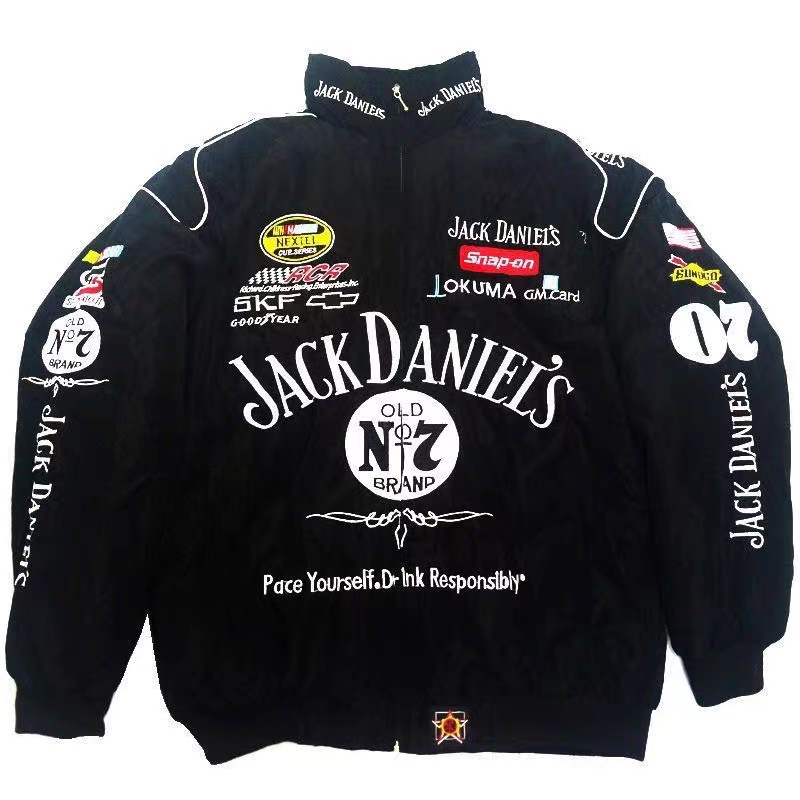 OEM 2024 Wholesale Custom Logo Embroidered Rare Men's  Racing style Top Jacket NASCAR Racing Jacket