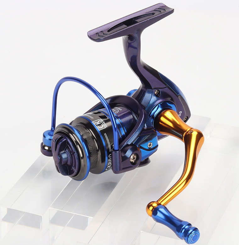 SNEDA 800 Series Trolling Power Handle Aluminium Fishing Reel 12+1BB Spinning Reel Double Bearings Without Clearance