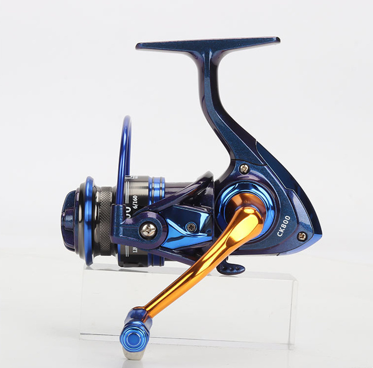 SNEDA 800 Series Trolling Power Handle Aluminium Fishing Reel 12+1BB Spinning Reel Double Bearings Without Clearance