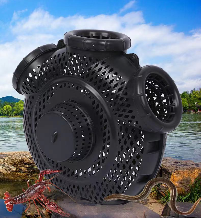 Fishing Basket Cage Plastic Shrimp Trap Cage 3 Hole Loach Lobster Fish Ricefield eel Crayfish 6 Hole Catcher Fishing Net Cage