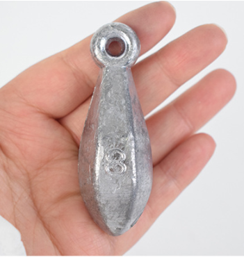 Wholesale Fishing Gear Bowling And Sea Fishing Lead Pendants With Holes  Sinker Fishing Weights Sinkers