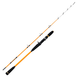 SNEDA Wholesale 1.55m 1.7m 2 Sections Carbon Fiber Sea Boat Slow Jigging Fishing Rods Saltwater Bottom Spinning Casting Rod